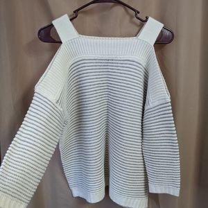Jessica Simpson cold shoulder sweater